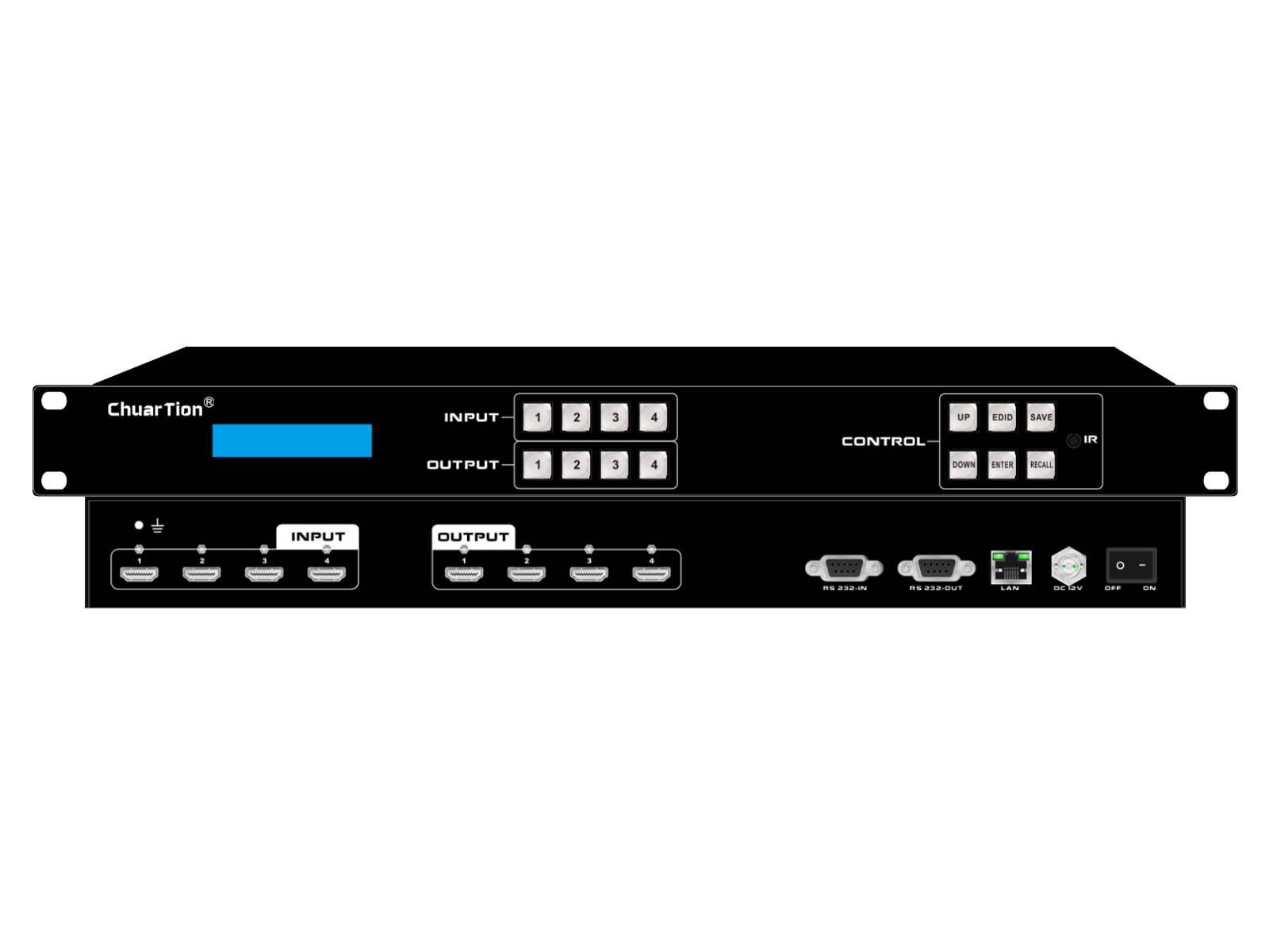 4��4·�޷�HDMI����